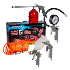 Набор пневмоинструмента Aurora KIT-5 A (5 предметов)