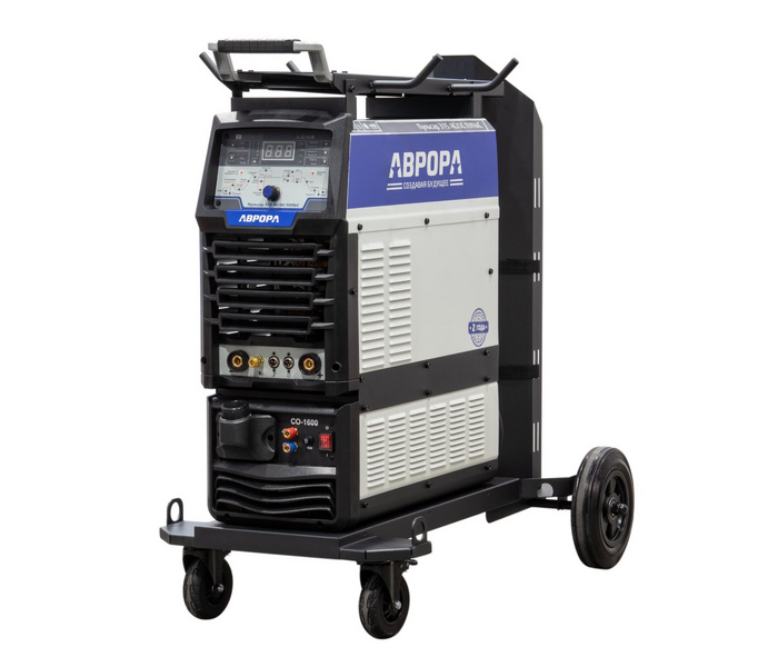Сварочный аппарат ПУЛЬСАР 315 AC/DC ПУЛЬС м.2.0 (Cold TIG) комплект (источник, станция, тележка) — фото